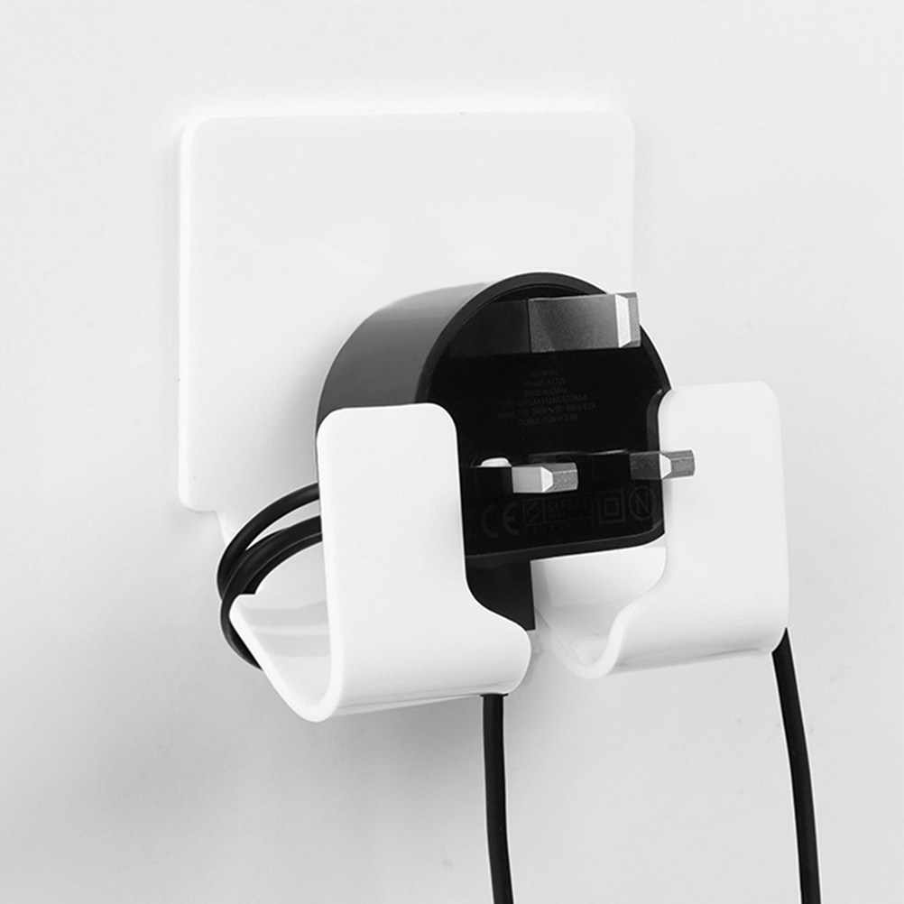Home Office Kitchen - 壁掛け式スマホホルダー アクリル製粘着式 スマートフォン充電スタンド 家庭 オフィス キッチン