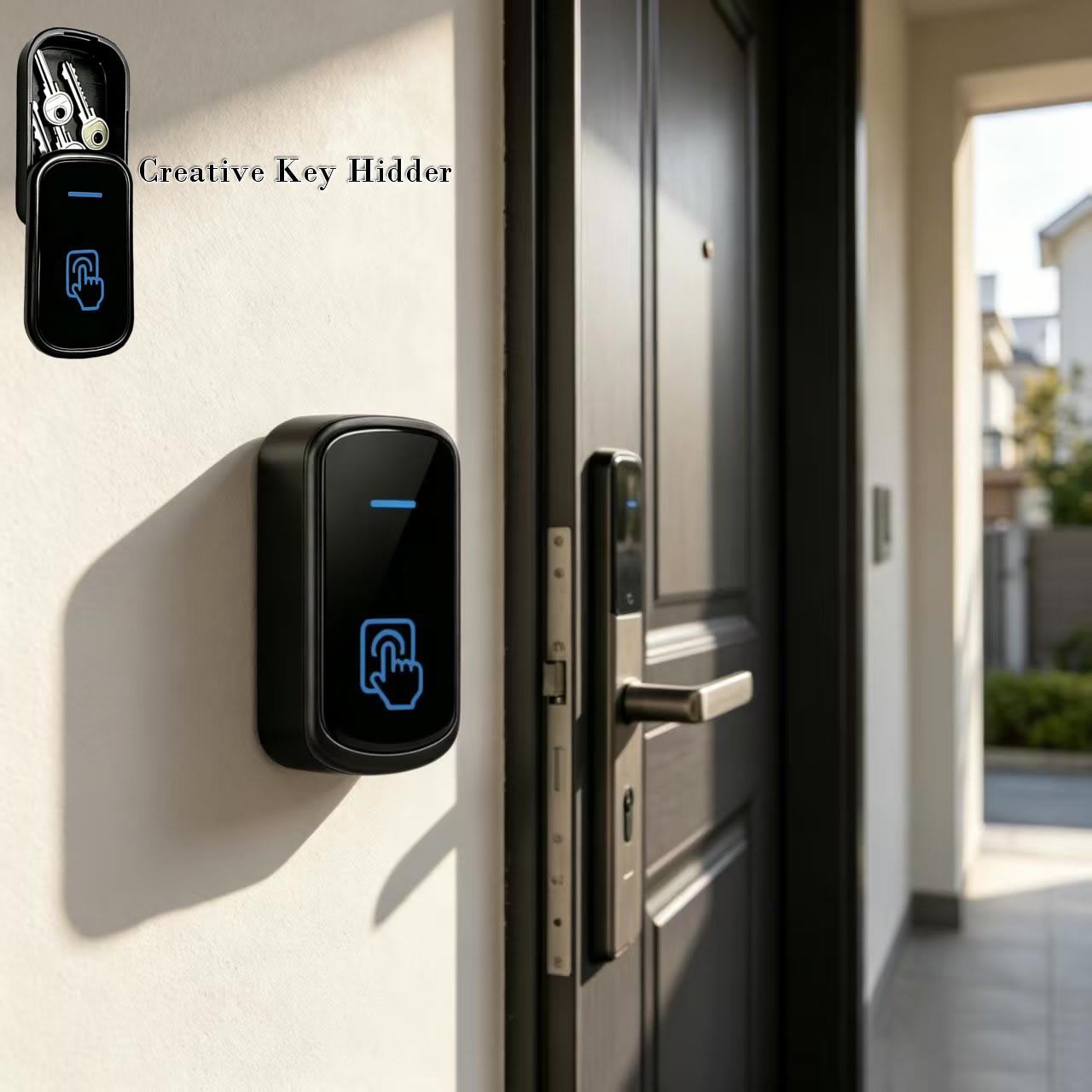Home Office Form - 新しいドアベル型キーセーフボックス ⁣ ⁣ ⁣ ⁣ 隠しコンパートメント隠蔽型安全容器