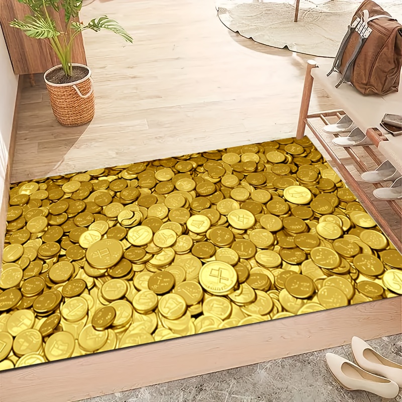 Home Office Room Inspiration - 高級感のある玄関マット - 防水、滑り止め、防汚、リビング、バルコニー、バスルーム、オフィスのフロアマット、ホームデコレーション