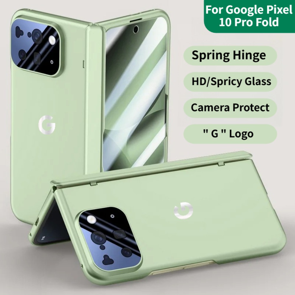 Monitor Privacy Screen - 高級感のある肌触りのスプリングヒンジPC製落下防止ケース Google Pixel 10 Pro Fold用