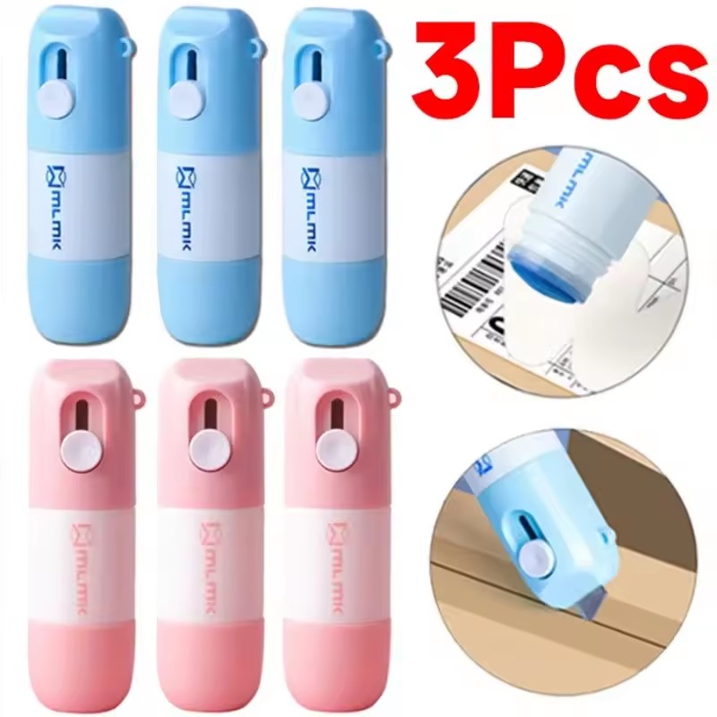 Home Or Office Use - 2 in 1 エクスプレスツール 感熱紙修正液パッケージ 開梱ナイフ