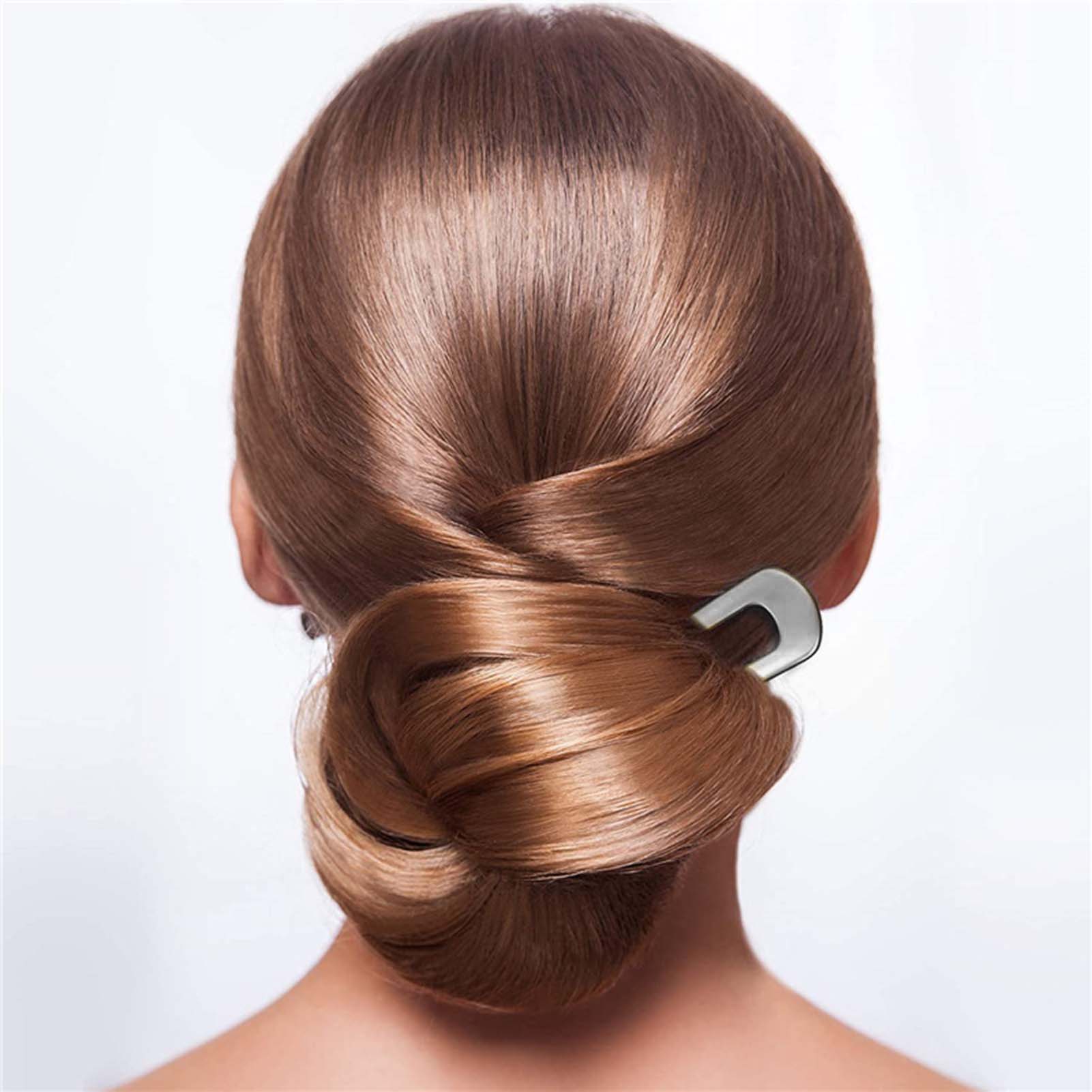 フランス製U字型ヘアピン ヴィンテージメタルヘアフォークステ - Home Or Office Use のレビューと価格