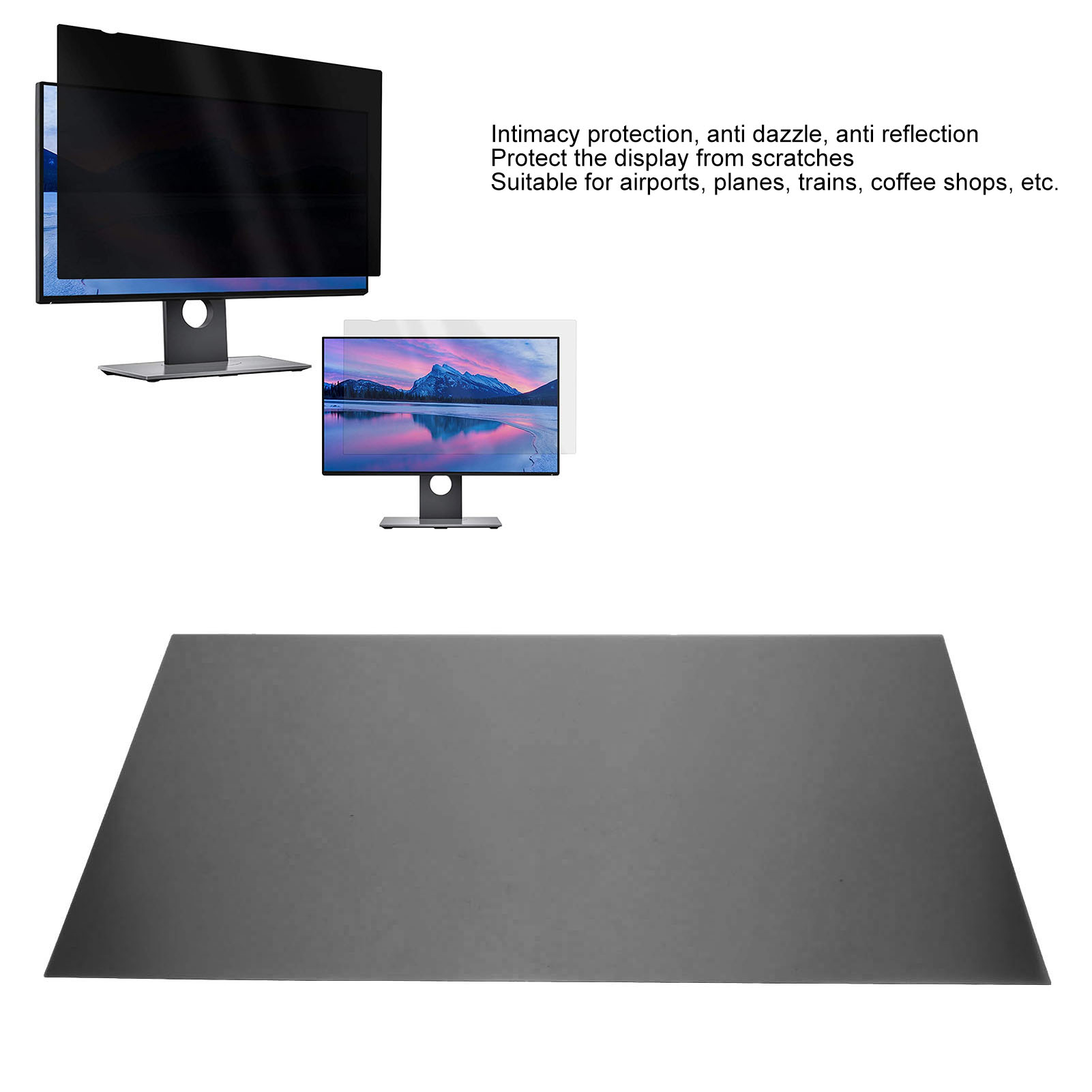 2 個 24 インチコンピュータプライバシースクリーンフィル - Monitor Privacy Screen のレビューと価格
