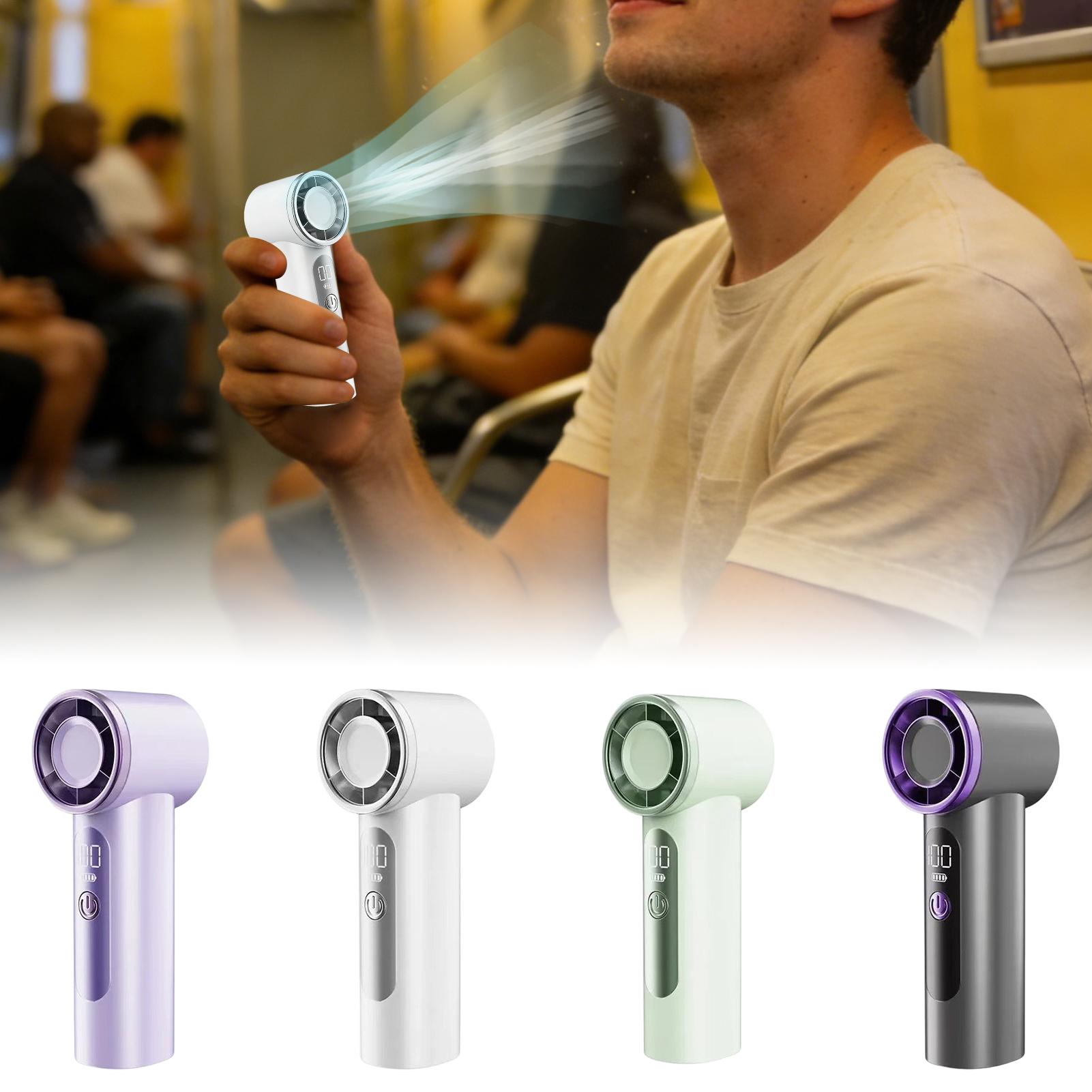 USB充電式ミニハンドヘルドファン、旅行、オフィス、屋外、自 - Home Or Office Use のレビューと価格