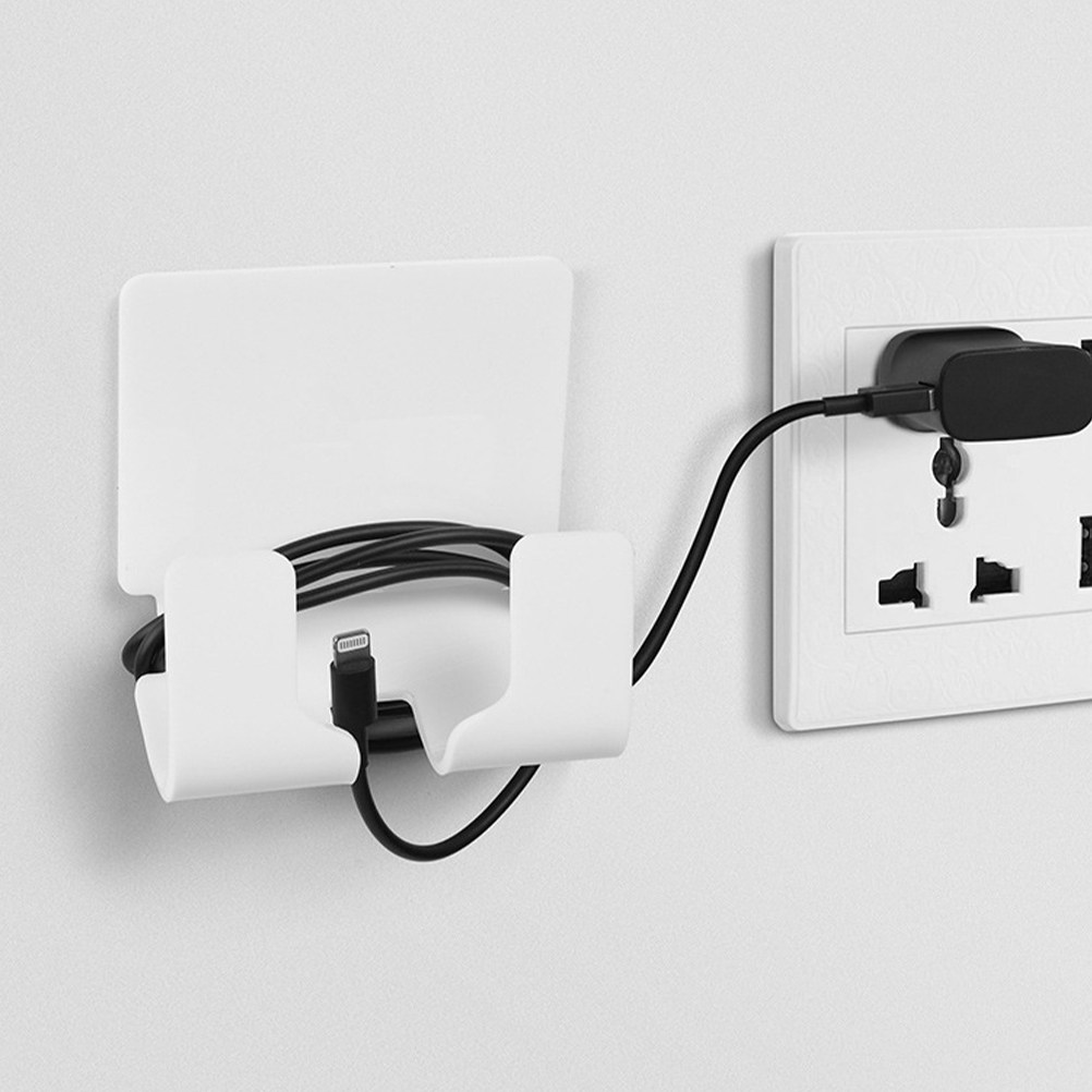 壁掛け式スマホホルダー アクリル製粘着式 スマートフォン充電 - Home Office Kitchen のレビューと価格