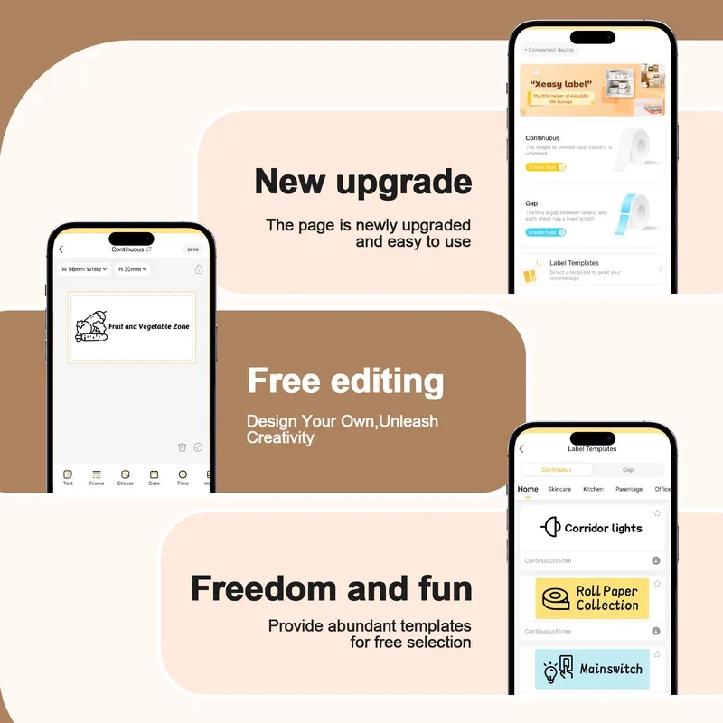 ラベルメーカーマシン（テープ付き）ポータブルプリンター ミニ - Home Office Organization のレビューと価格