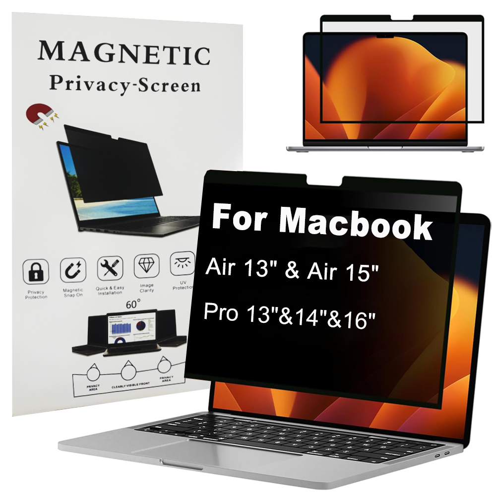 Macbook用モニタープライバシー保護フィルム Macbo - Monitor Privacy Screen のレビューと価格