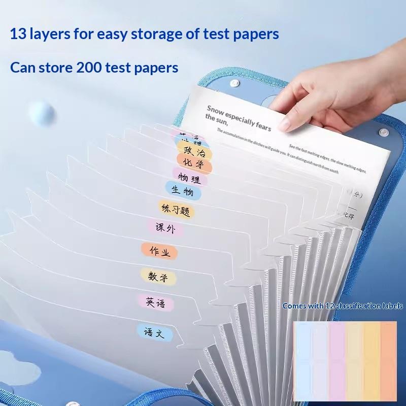 13層A4ファイルオーガナイザー 防塵デスクトップドキュメン - Home Office Organization のレビューと価格
