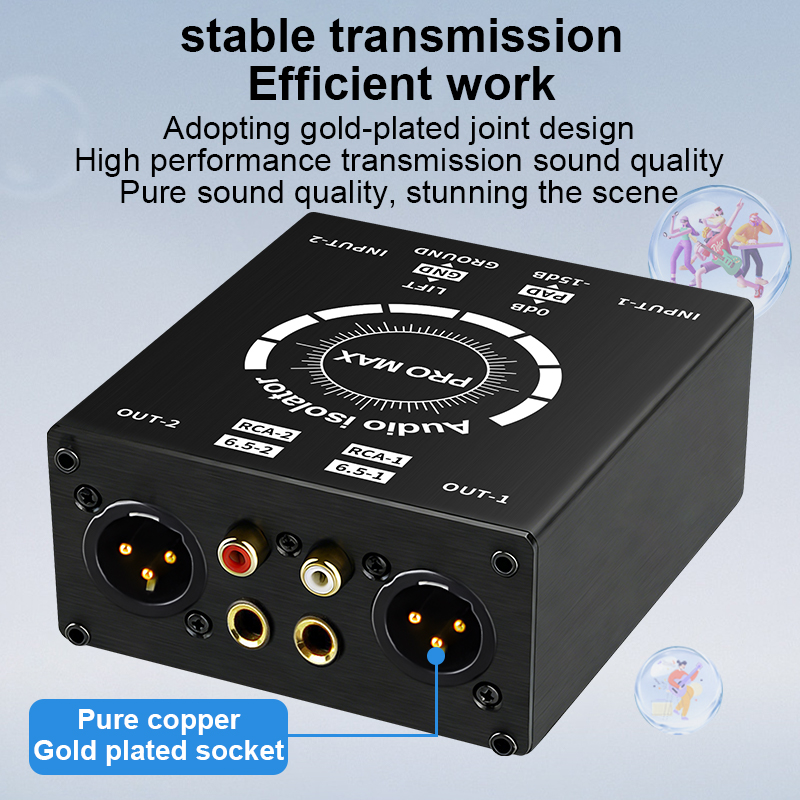 3ピン XLR/RCA/TS/TRS グランドループノイズア - Home Or Office Use のレビューと価格