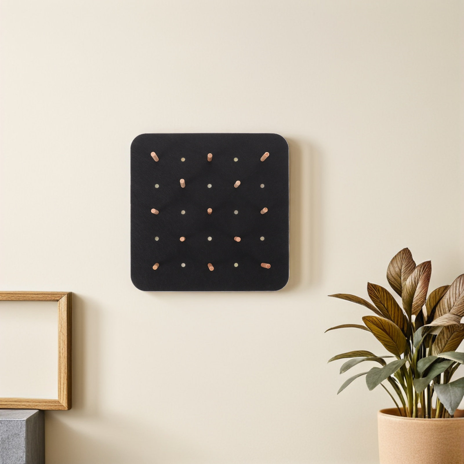 3枚組 ブラックフェルト メッセージボード 壁用ステッカー  - Home Office Organization のレビューと価格