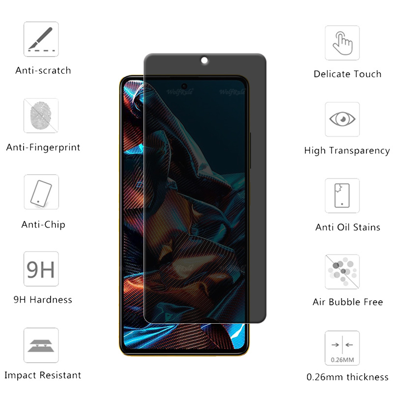 4 個ポコ X5 プロガラス Xiaomi ポコ X5 プロ - Monitor Privacy Screen のレビューと価格