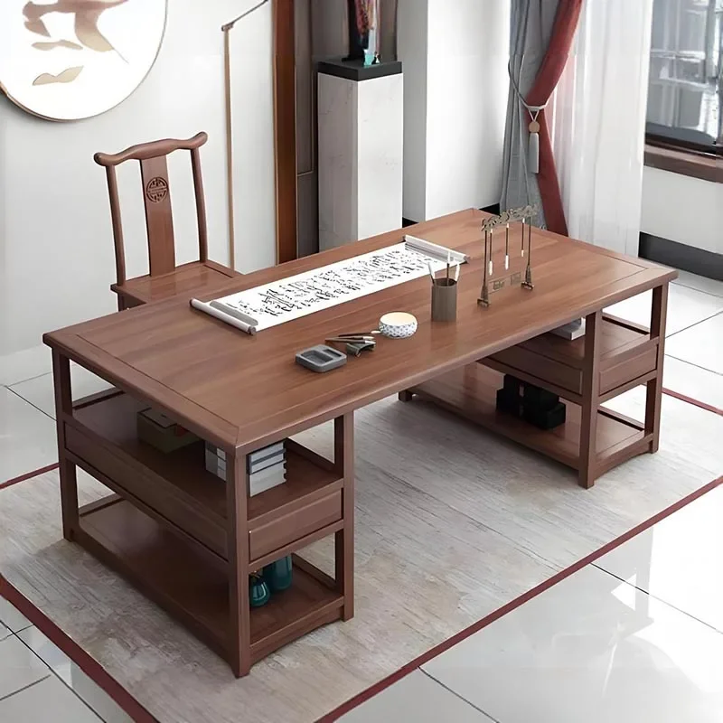 バニティオフィスコンピュータテーブルホームストレージ格安セッ - Home Office Trabajo のレビューと価格