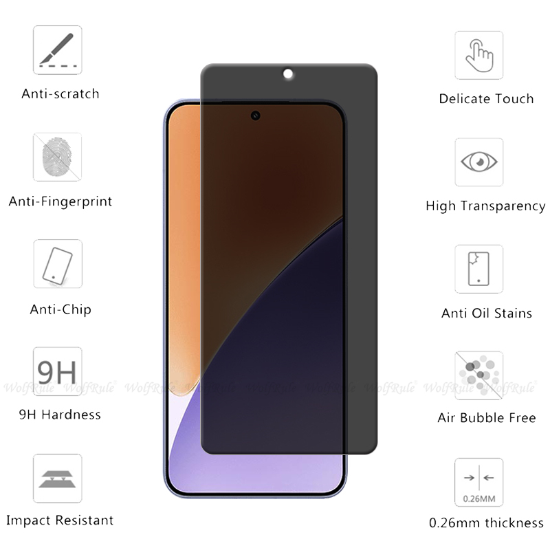 Xiaomi Mi 15用スクリーンプロテクター,スパイ防止 - Monitor Privacy Screen のレビューと価格