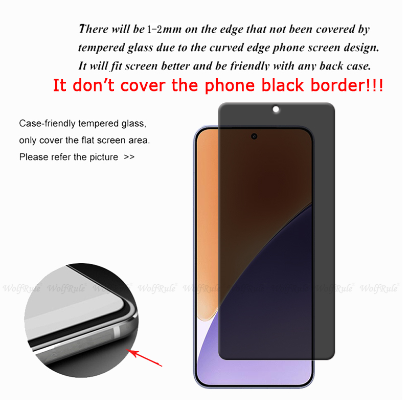 Xiaomi Mi 15用スクリーンプロテクター,スパイ防止 - Monitor Privacy Screen のレビューと価格